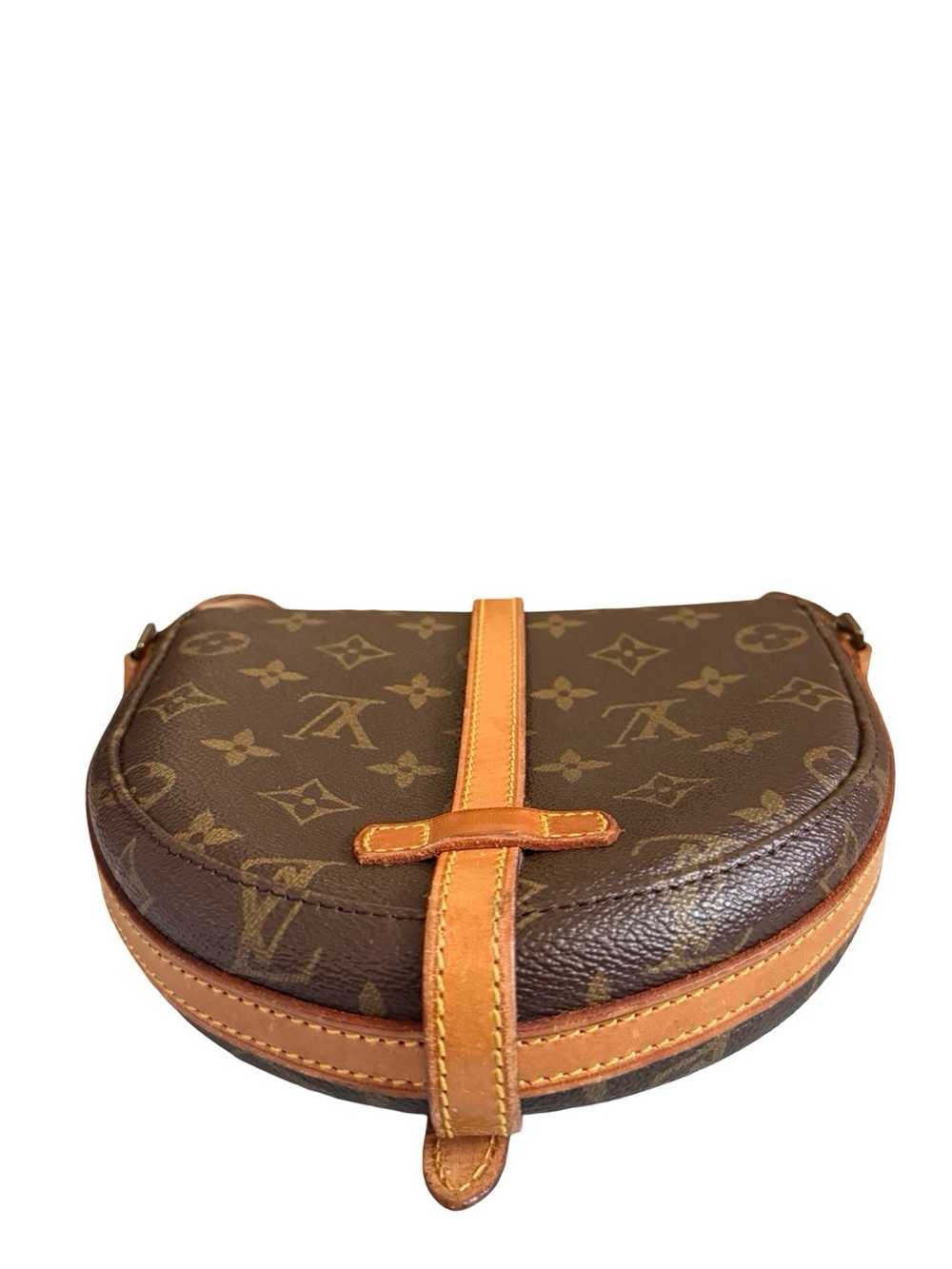 Louis Vuitton Vintage Chantilly Monogram Canvas Crossbody Saddle Bag - Picture 9 of 17